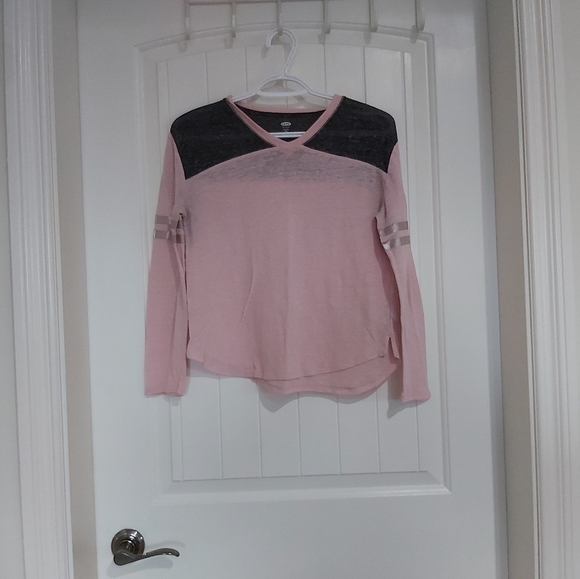 OLD NAVY PINK & BLACK SWEATER/B2 - Picture 2 of 6